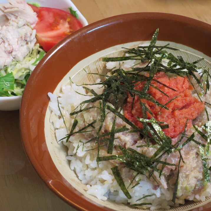 千葉県の郷土料理 鯵のなめろうを使った丼